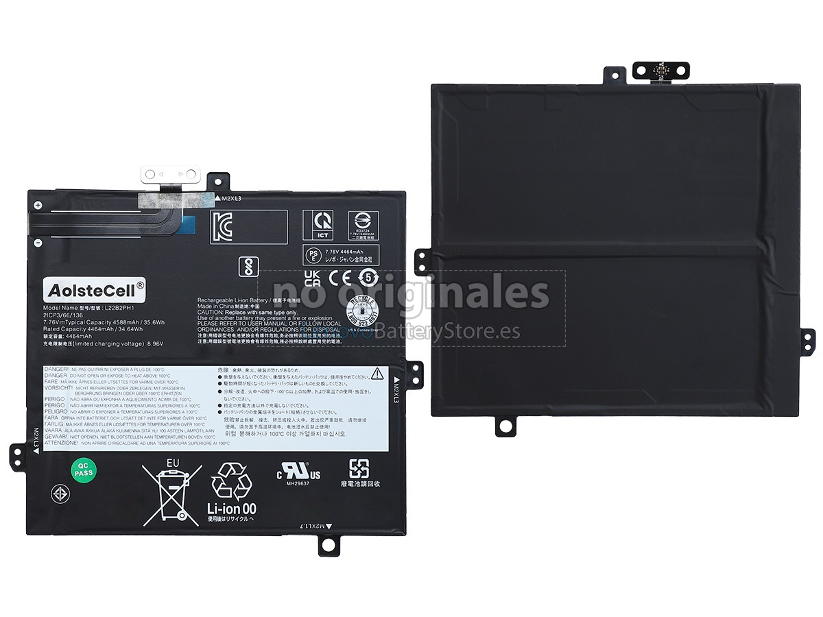 bateria para Lenovo IdeaPad DUET 3 11IAN8-82XK000QPP