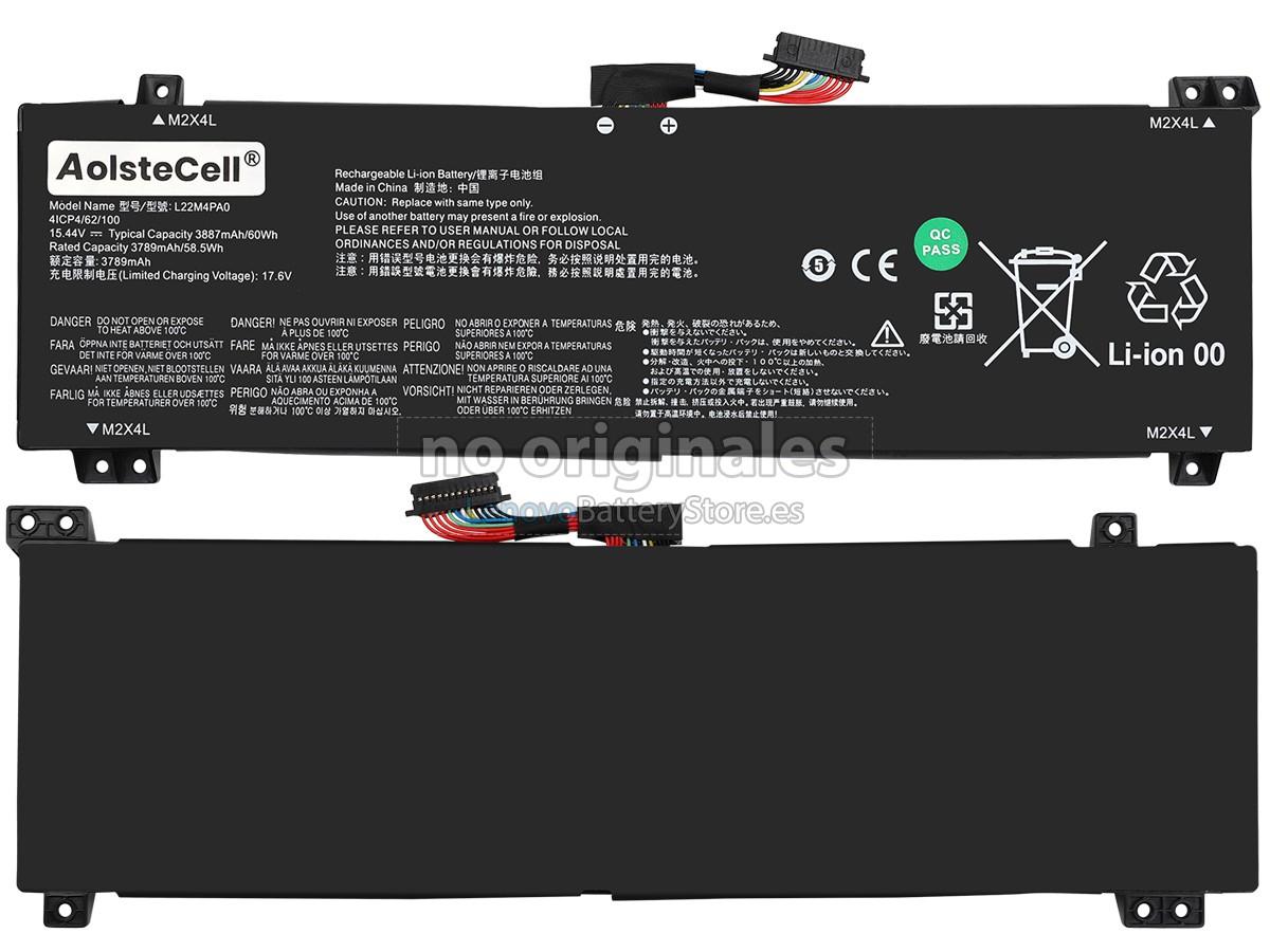 bateria para Lenovo LEGION SLIM 5 16APH8-82Y90053TA