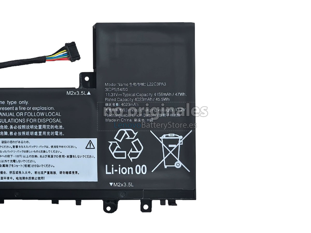 bateria para Lenovo IdeaPad SLIM 5 14ABR8-82XE0032SC