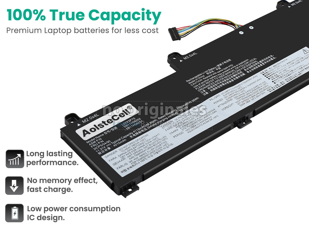 bateria para Lenovo ThinkPad L15 GEN 4-21H3003DSC